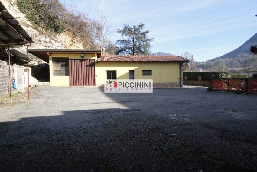 PICCININI REAL ESTATE PIAZZALE INGRESSO LOGO